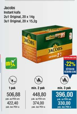 JACOBS INSTANT KAFA