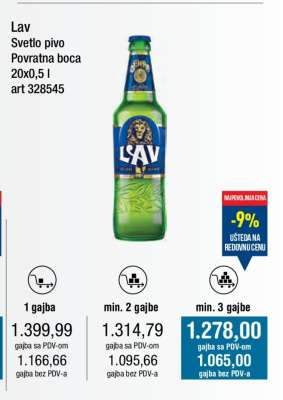 Lav Svetlo pivo