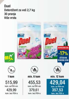 Duel Detergent