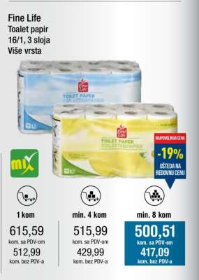 Fine Life Toalet papir