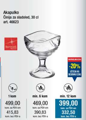 Akapulko Činija za sladoled, 30 cl