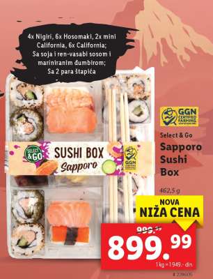Sapporo Sushi Box