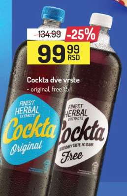 Cockta dve vrste