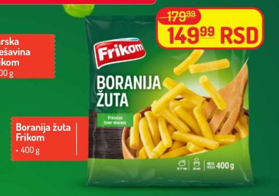 Boranija žuta Frikom