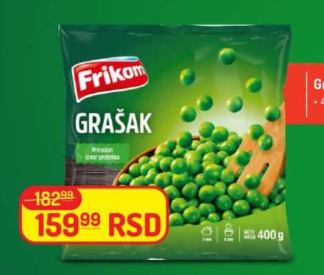 Frikom grašak