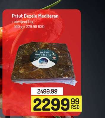 Pršut Dezele Mediteran