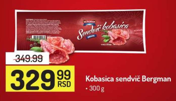 Kobasica sendvič Bergman