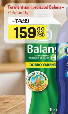 Fermentisani proizvod Balans+