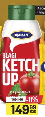 DIJAMANT BLAGI KETCHUP