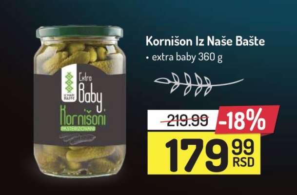 Kornišon Iz Naše Bašte