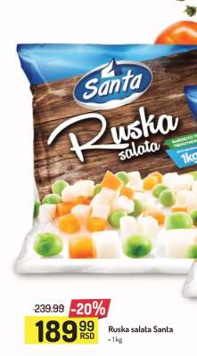 Ruska salata Santa