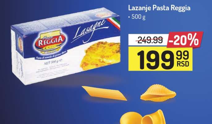 Lazanje Pasta Reggia