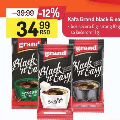 Kafa Grand black & easy