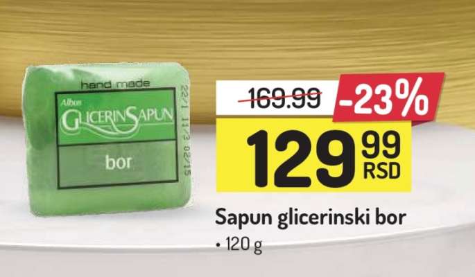 Sapun Glicerinski bor