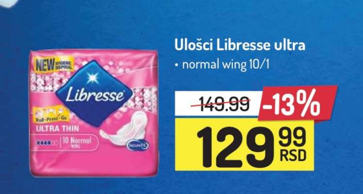 Ulošci Libresse ultra