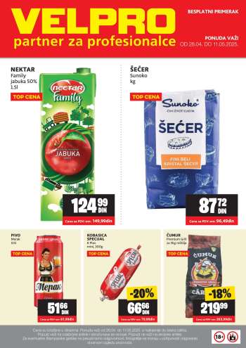 Velpro katalog - 28.04.2025 - 11.05.2025.