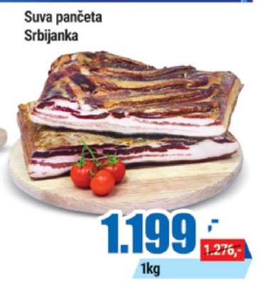 Suva pančeta Srbijanka