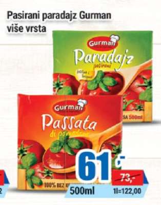 Pasirani paradajz Gurman