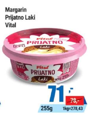 Margarin Prijatno Laki Vital