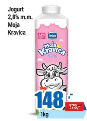 Jogurt 2,8% m.m. Moja kravica