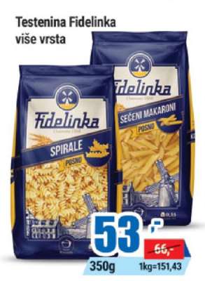 Testenina Fidelinka