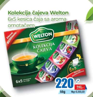 Kolekcija čajeva Welton