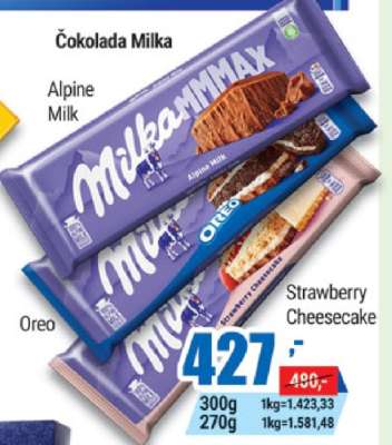 Čokolada Milka
