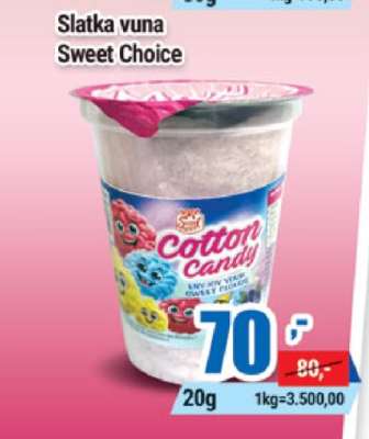 Slatka vuna Sweet Choice