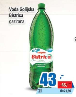 Voda Golijska Bistrica