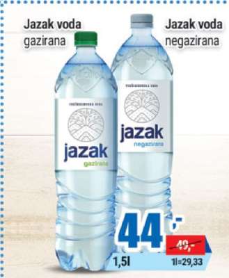 Jazak voda gazirana