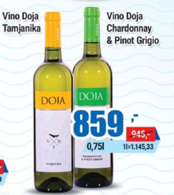 Vino Doja Chardonnay & Pinot Grigio