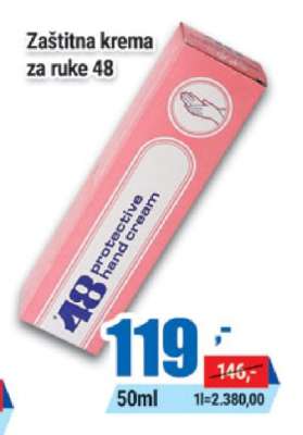 Zaštitna krema za ruke 48