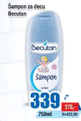 Šampon za decu Becutan