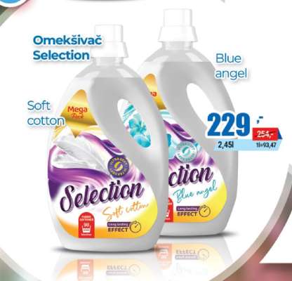 Omekšivač Selection