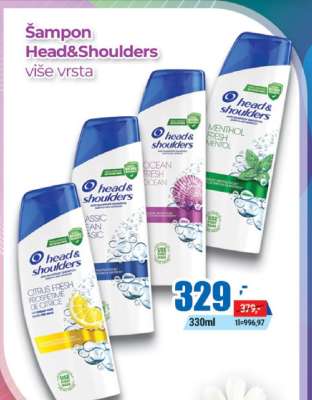 Šampon Head & Shoulders