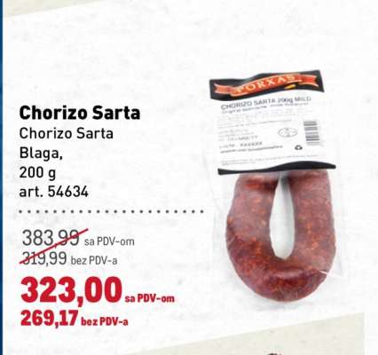 Chorizo Sarta
