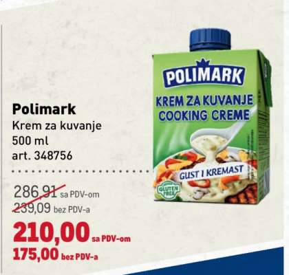 Polimark Krem za kuvanje