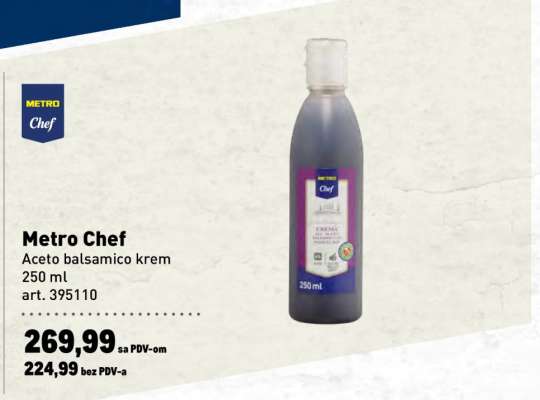 Metro Chef Aceto balsamico krem