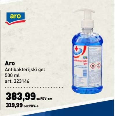 aro Antibakterijski gel