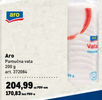 Aro Pamučna vata