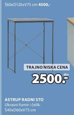ASTRUP RADNI STO