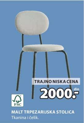 Malt Trpezarijska Stolica