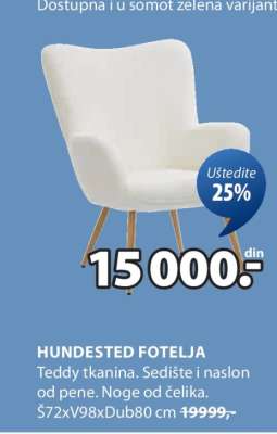 HUNDESTED FOTELJA