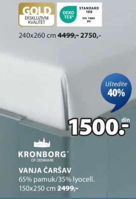 KRONBORG VANJA ČARŠAV
