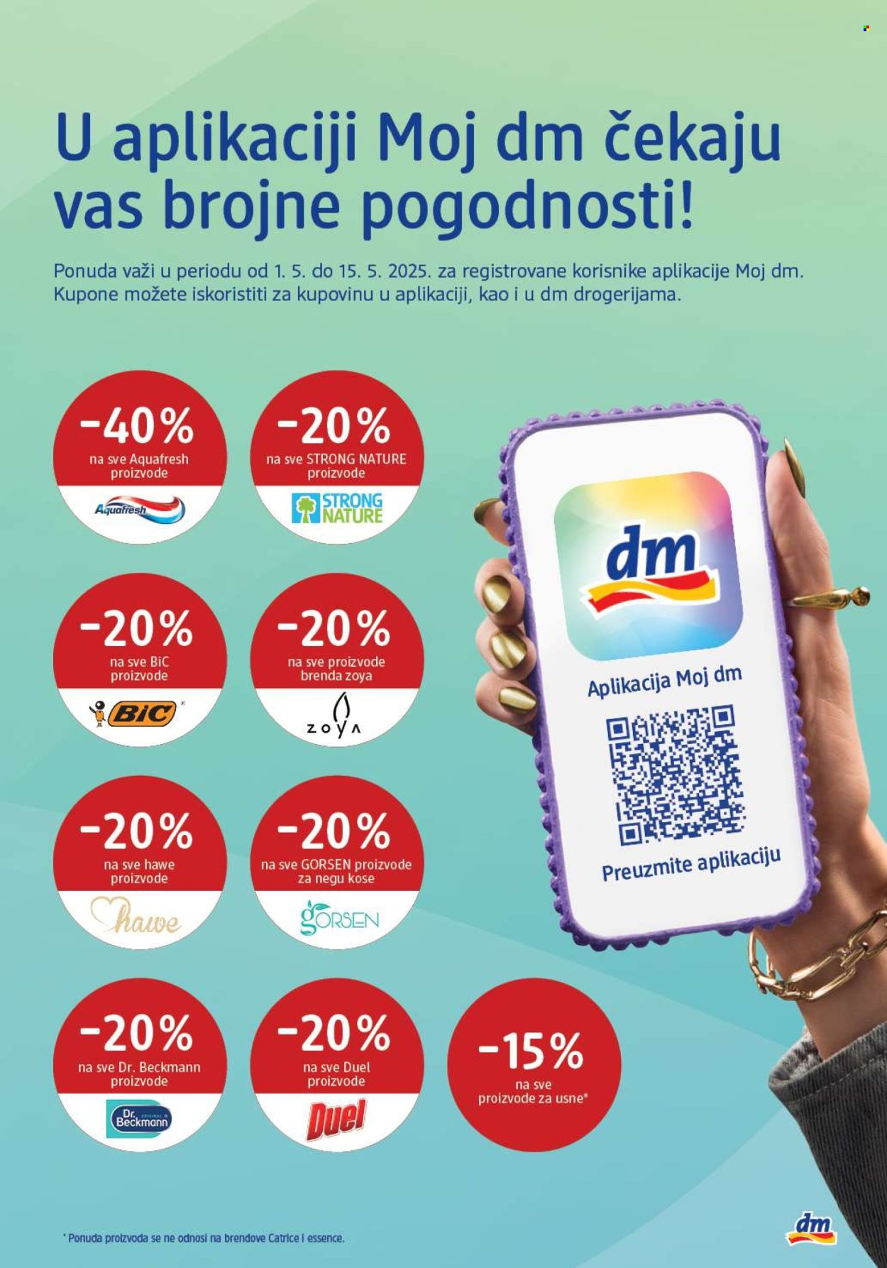 dm drogerie katalog - 01.05.2025 - 31.05.2025. Stranica 1