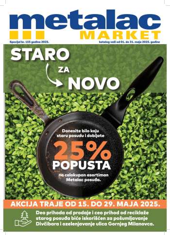 Metalac Market katalog - 01.05.2025 - 31.05.2025.