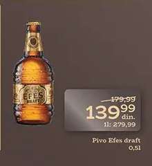 Pivo Efes draft