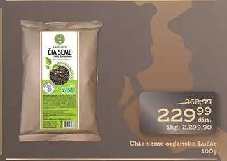 Čia seme organsko Lučar