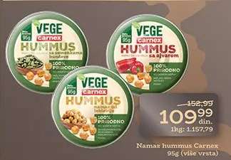 Namaz hummus Carnex