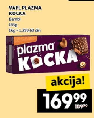 Vafl Plazma kocka